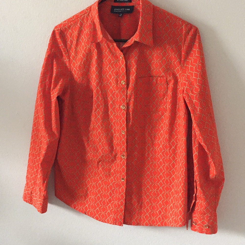 Jones New York signature petite PM stretch shirt